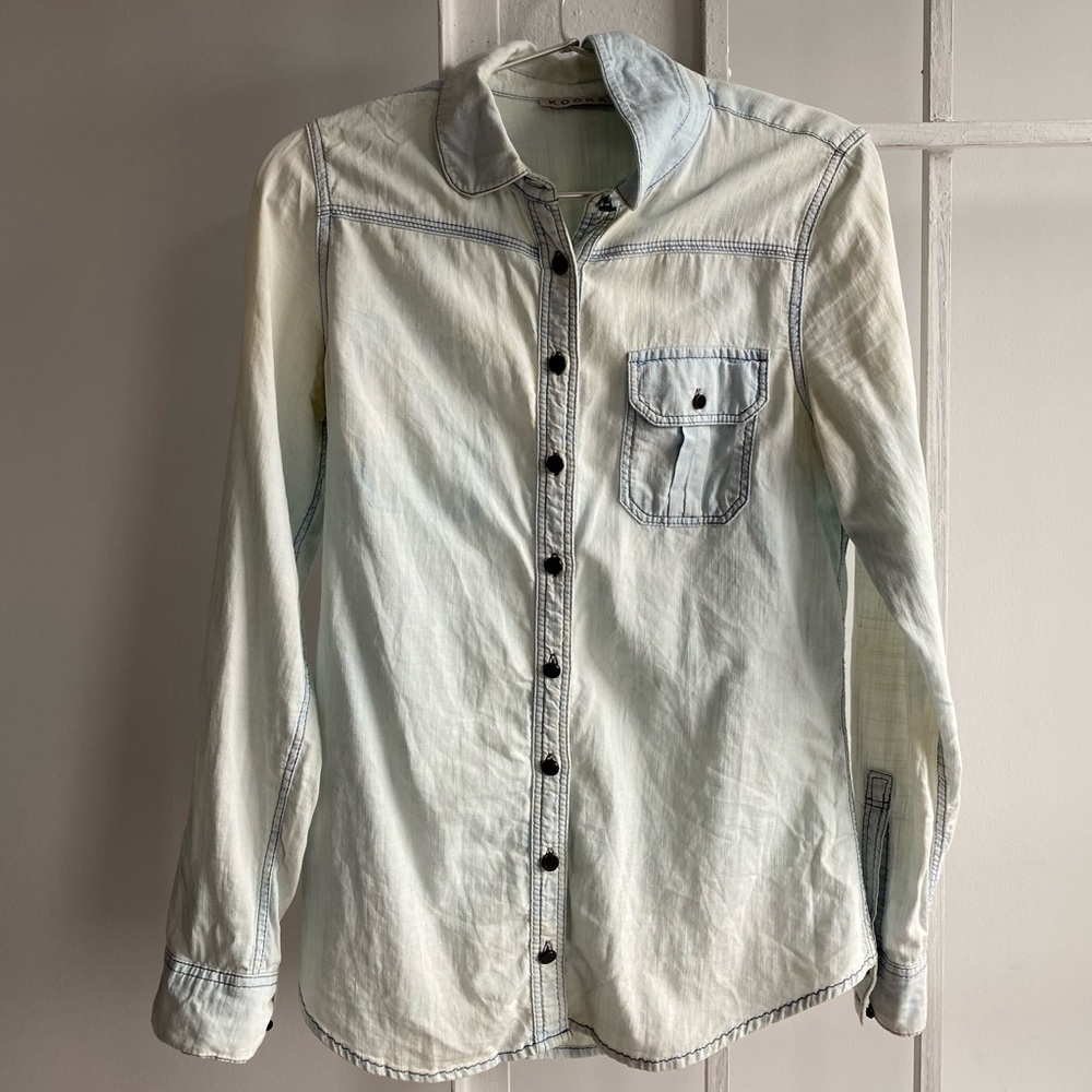 Light Denim Blouse